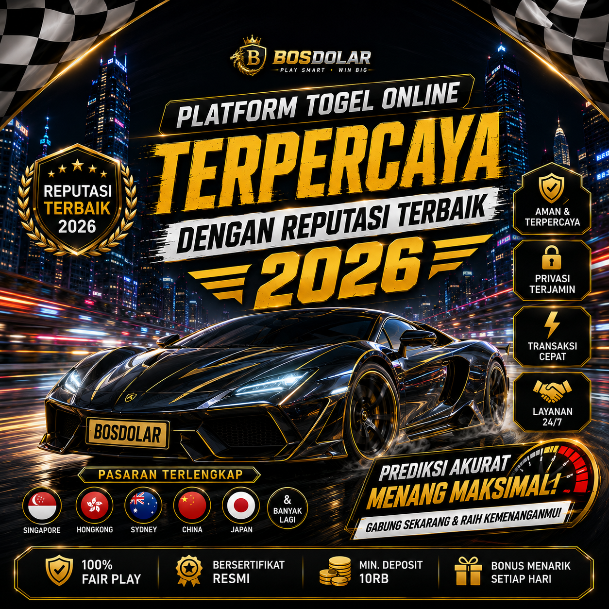 BOSDOLAR: Platform Togel Online Terpercaya dengan Reputasi Terbaik 2026